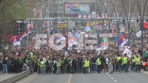 Protesti nisu uzrok pada